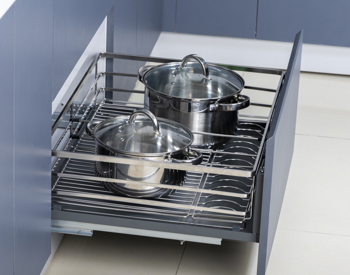 Drawer Rack: Stainless Steel Flat Bar (NEW)