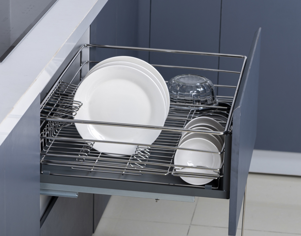 Drawer Rack: Stainless Steel Round Bar (NEW)