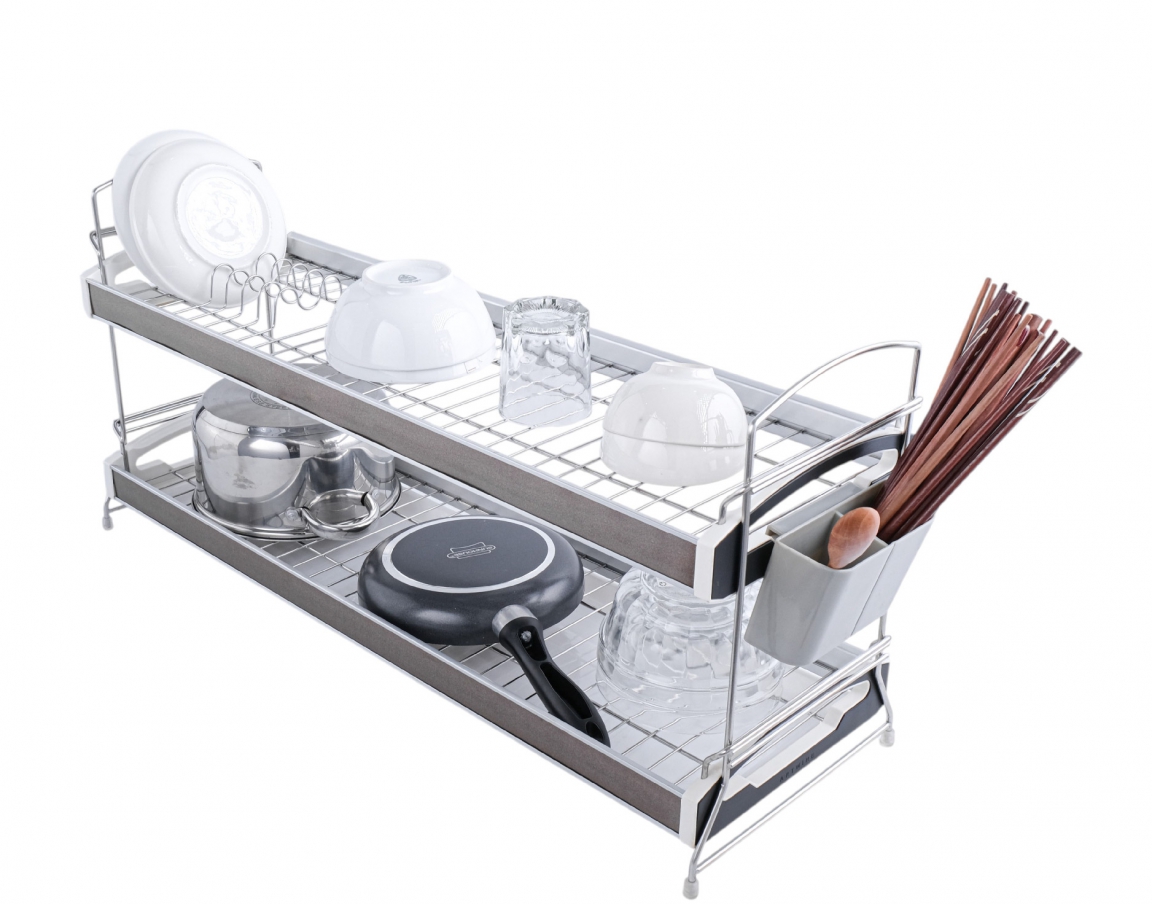 GIÁ ÚP CHÉN BÁT HiVE DUAL 2 TẦNG INOX 304