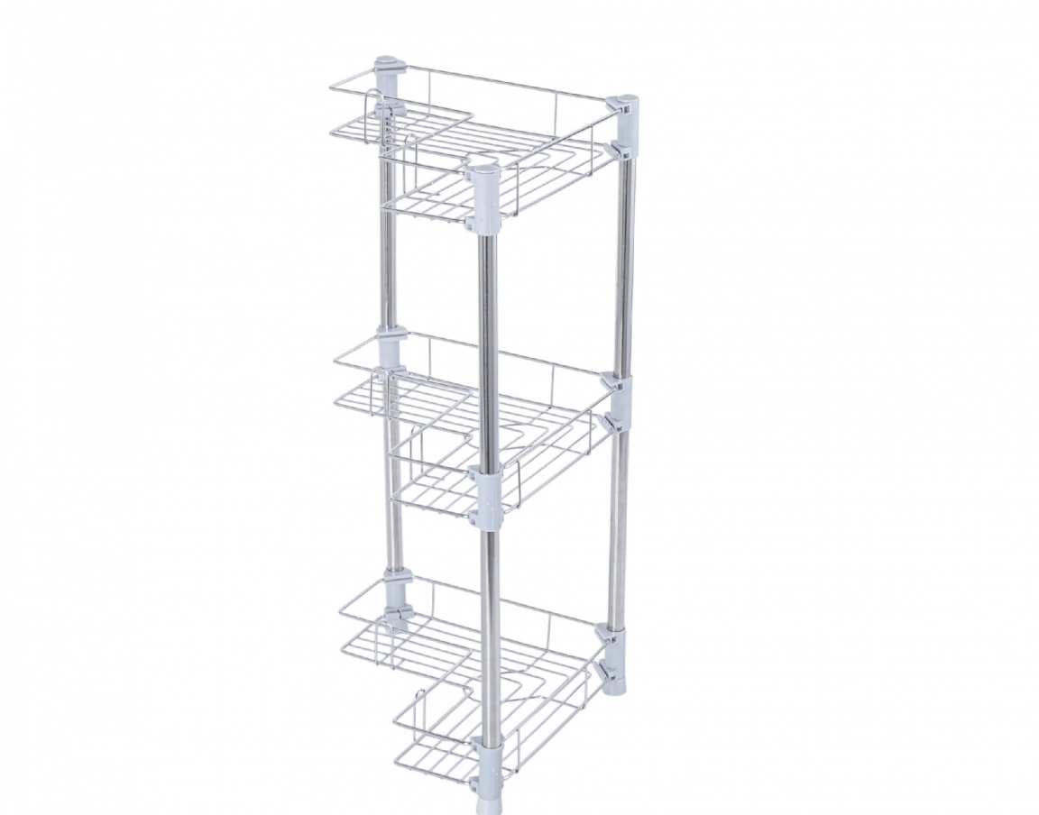 Kệ chữ L đa năng 2/3/4 TẦNG inox Cao Cấp