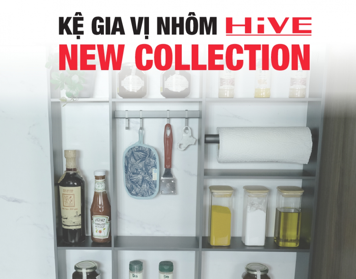 Kệ Gia Vị Nhôm HiVE